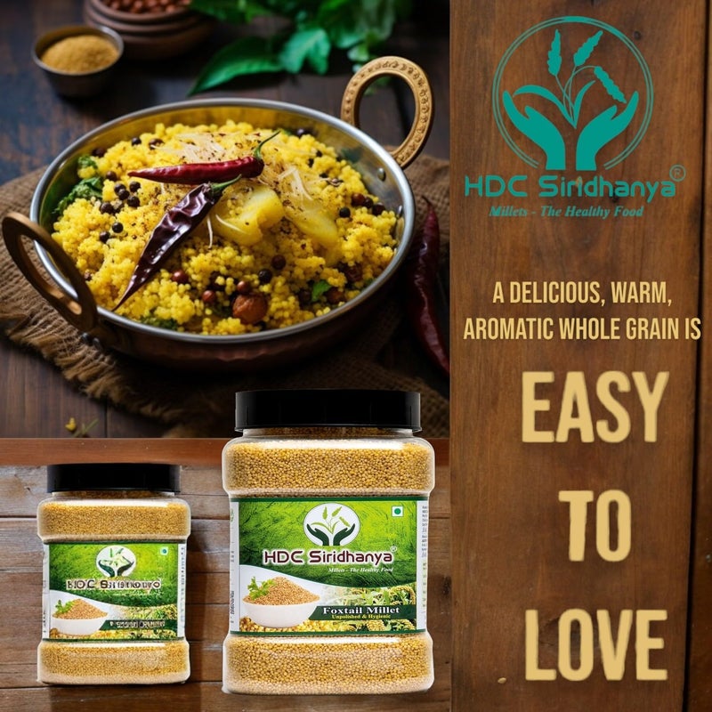 HDC Siridhanya Organic Millets Combo Pack - 5 Varieties, 500g Each - Image 4